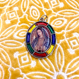 Guadalupe multicolor pendant