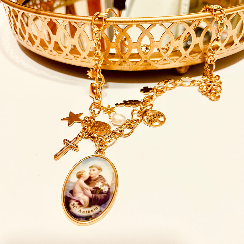 St Anthony necklace