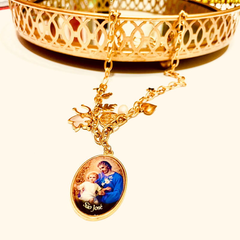 St Joseph necklace