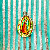 Guadalupe double sided pendant