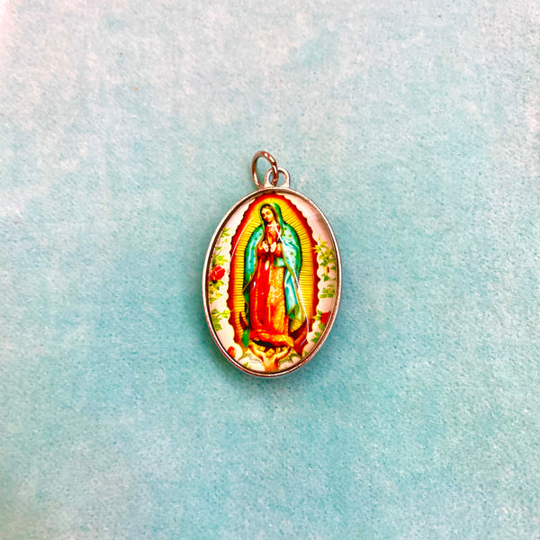 Guadalupe double sided pendant